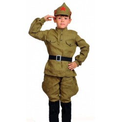 Военный костюм для мальчика Красноармеец